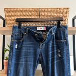 CAbi  Low-Rise Distressed Dark Wash #3045 Slim Boyfriend Jeans, 4 Photo 5