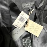 Rag and Bone  Silk Racerback Leather Sequins Tank Top in Black, Size 2, NWT Photo 4