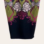 Ted Baker  London Zyta Navy Blue Tapestry Floral Sleeveless Sheath Dress Sz 4 Photo 3