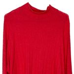 Anthropologie Eri + Ali xL Ribbed Mock Cowl Neck Lightweight Dolman knit Sweater Photo 1