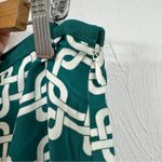 Banana Republic  Green Geometric Print Silk Mini Skirt Womens 4 Preppy Luxury Photo 1