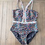 Laundry by Shelli Segal Ditsea Cutout One Piece Swimsuit in Classic Black Photo 1