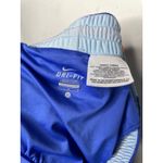 Nike  Dri-Fit Womens Running Shorts Size Large Blue Orange Photo 4