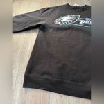 NFL  Philadelphia Eagles Sweatshirt Crewneck Black Blue Size S M UNISEX Birds Photo 2