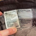 AG Adriano Goldschmied Brushed Sateen Stilt Cigarette Leg Plum Brown Skinny Jean Photo 5