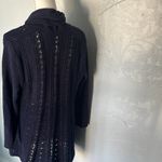 Angel Of The North Deep Blue Knit Cardigan Photo 4