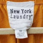 New York Laundry  Women's Flutter Sleeve‎ Applique Twisted Jersey Top Size M Photo 2