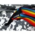 REI Coop Rainbow Pride Stripe Camo Flip Flop Sandals M9 W10 Unisex Thong EUC Black Size 10 Photo 3