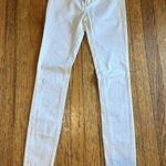 BLANK NYC EUC White Spray On Skinny Cotton Denim Jean Size 25 Photo 0