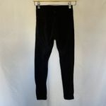 Athleta women's size XS leggings black athletic hidden pocket nylon spandex Photo 4
