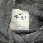 Hollister North American Sweatshirt Size Small Dark Gray Hooded Kangaroo Pocket Photo 3