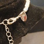 Lia Sophia  silver tone floral pendent necklace Photo 5