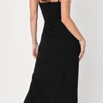 Lulus New Phenomenal Flirt Black Sleeveless Cutout Maxi Dress Size XS MSRP $98 Photo 3