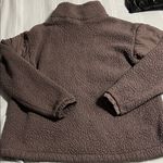 PINK - Victoria's Secret  Brown Sherpa Jacket Photo 2