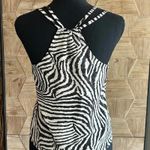 Full Tilt  Womens Zebra Print Tank Top Size Small Photo 2