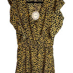 Umgee  Cheetah Romper Size Small NWT‎ #130733 Polyester Photo 0
