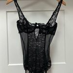 Victoria's Secret Victoria Secret black lace Teddy size 34D Photo 0