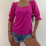 CeCe Pink Blouse NWT Photo 3