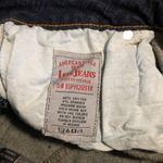 Iris  Jeans Cut Off Shorts Modern Vintage Black Stone Washed Size Small Photo 6