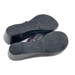 Alegria Double Strap Comfort Sandal Slide Womens 39 Croc Embossed Leather Shoes Photo 6