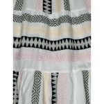 Ashlynn Embroidered Midi Tiered Boho Skirt Large Photo 3