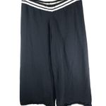 Cider  Womens Lounge Pants Pull On Wide Leg Knit Stripe Black White 2XL Photo 0