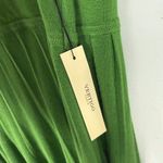 Vertigo Paris NWT Plunging Neckline Pleated Mini Dress Green Size Large L NEW Photo 4