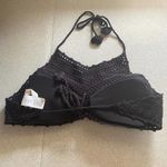 The Bikini Lab  ASOS Black Handmade Crochet Whimsigoth Festival Coastal Cowgirl… Photo 5