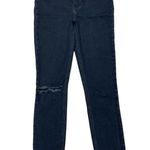 Reformation  Black Distressed Skinny Jeans Photo 0