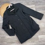 Eileen Fisher Eileen‎ fisher charcoal gray button down coat women’s size S wool blend Photo 0
