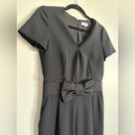 Claudie Pierlot Paris black jumpsuit with bow detail size 36 Photo 8