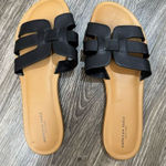 American Eagle  Black Slides Size 8 new Photo 0