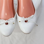 Stuart Weitzman  ladies white loafers Photo 1