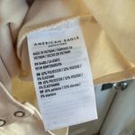 American Eagle NWT  cream short sleeve bodysuit size large Photo 5