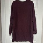 CUT LOOSE EGGPLANT BURGUNDY FLAX SHIRT DRESS M tunic Size M Photo 3