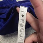 Lululemon Shorts Women Hotty Hot HR 4" Lined Athleisure Gym Sz 10T LW7AYMT Blue Photo 5