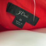 J.Crew Red Spaghetti Strap Dress (missing black Velvet Sash) NEW Photo 12