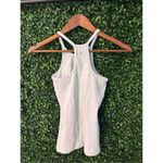 NoBull Frost Blue Ribbed Full Length Tank Top Sz XS NWT Photo 4