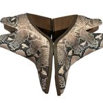 Vince Camuto Gigietta Snakeskin Ankle Booties, Sz 9.5 Photo 7