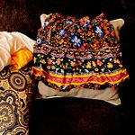 SheIn Cute Blue floral skirt. Never been worn. . Size small. Photo 0