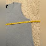 Lord and Taylor Sweater Womens XL Blue Cashmere Round Neck Sleeveless Knit Photo 6