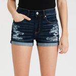 American Eagle Curvy Hi-Rise Shortie size 00 Photo 0