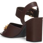 Valentino Garavani Vlogo Chain Block Heel Sandal size 38 Photo 1