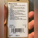 prAna  Milani tunic size small. Waffle knit hooded sweater. Athletic grey NWT Photo 2