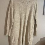 Kian d Los Angeles boutique cream tan cardigan sweater medium pockets Photo 4