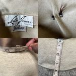 Vintage Lesile James Feathered Hat Wide Brim Wool Avant Garde Statement Piece Brown Photo 7