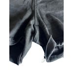 City Chic  Xena Ruffle Waist Black Denim Shorts Size 18 Photo 3