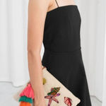 & Other Stories & OTHER STORIES Tie Back‎ Skater Dress Sz 2 Photo 0