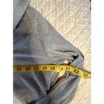Athleta  V Neck Sweatshirt Hooded Dress Size M Gray Color Long Sleeve EUC Photo 1