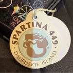 Spartina 449  New York City Map Wallet - Black and Teal snap button Photo 5